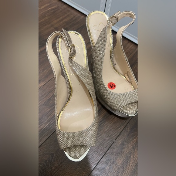 Jessica simpson platform heel sandal - Picture 4 of 5